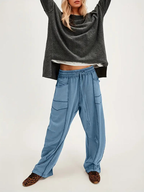 Relaxed Barrel Sweatpants